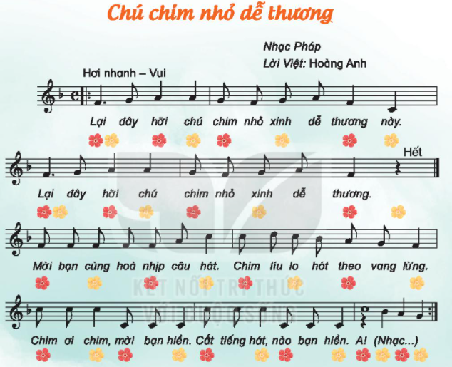 CHỦ ĐỀ 4 - TUỔI THƠTIẾT 13 - HỌC BÀI HÁT CHÚ CHIM NHỎ DỄ THƯƠNG