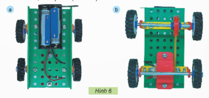 BÀI 7. LẮP RÁP MÔ HÌNH XE ĐIỆN CHẠY BẰNG PIN