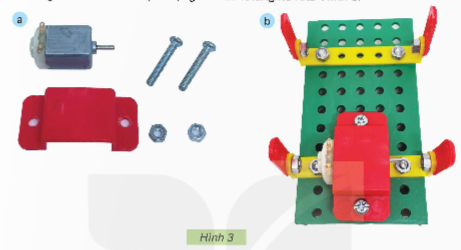 BÀI 7. LẮP RÁP MÔ HÌNH XE ĐIỆN CHẠY BẰNG PIN