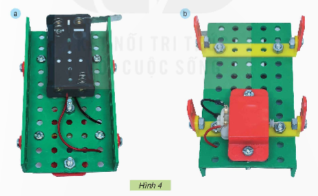 BÀI 7. LẮP RÁP MÔ HÌNH XE ĐIỆN CHẠY BẰNG PIN