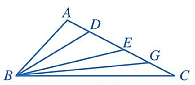 BÀI 2: QUAN HỆ GIỮA GÓC VÀ CẠNH ĐỐI DIỆN. BẤT ĐẲNG THỨC TAM GIÁCKhởi độngCâu hỏi: Hình 15 minh họa vị trí của ba khu du lịch Yên Tử, Tuần Châu và Vân Đồn (ở tỉnh Quảng Ninh). Trong hai vị trí Yên Tử và Tuần Châu, vị trí nào gần Vân Đồn hơn?Giải siêu nhanh:Tuần Châu gần Vân Đồn hơn.I. Quan hệ giữa góc và cạnh đối diện trong một tam giác 1. Góc đối diện với cạnh lớn hơn Bài 1: Hoạt động 1: Quan sát tam giác ABC ở Hình 17a. So sánh hai AB và ACb. So sánh góc B (đối diện với cạnh AB)Giải siêu nhanh:a. AB < ACb. > Bài 2: Cho tam giác MNP có MN = 4cm, NP = 5cm, MP = 6cm. Tìm góc nhỏ nhất, góc lớn nhấtGiải siêu nhanh:Góc N là góc lớn nhất (Vì là góc đối diện cạnh MP dài nhất trong tam giác)Góc P là góc nhỏ nhất (Vì là góc đối diện cạnh MN nhỏ nhất trong tam giác)2. Cạnh đối diện với góc lớn hơnBài 3: Quan sát tam giác ABC ở Hình 19a. So sánh hai góc B và Cb. So sánh cạnh AB (đối điện với góc C) và cạnh AC (đối diện với góc B)Giải siêu nhanh:a. > b. AB < AC (vì > Bài 4: a. Cho tam giác DEG có góc E là góc tù. So sánh DE và DGb. Cho tam tác MNP có  = 560,  = 650. Tìm cạnh nhỏ nhất, cạnh lớn nhất của tam giác MNPGiải siêu nhanh:a. DE < DG (do DG là cạnh đối diện với góc tù nên DG lớn nhất)b.NP là cạnh nhỏ nhấtMP là cạnh lớn nhấtII. Bất đẳng thức tam giác Bài 1: Bạn An có hai cong đường đi từ nhà đến trường. Đường thứ nhất là đường đi thẳng từ nhà đến đường, đường thứ hai là đi từ nhà đến hiệu sách rồi từ hiệu sách đến trường. Theo em bạn An đi từ nhà đên trường theo đường nào sẽ gần hơn?Giải siêu nhanh:Theo em bạn An đi thẳng từ nhà đến trường sẽ gần hơn.Bài 2: Bạn Thảo cho rằng tam giác ABC trong hình 21 có AB=3cm, BC=2cm, AC=4cma. Hãy sử dụng thước thẳng (có chia đơn vị) để kiểm tra lại các số đo độ dài ba cạnh của tam giác ABC mà bạn Thảo đã nóib. So sánh AB + BC và ACGiải siêu nhanh:a. HS tự kiểm trab. AB + BC > ACBài 3: Cho tam giác ABC có AB=2cm, BC=4cm. So sánh 2 cạnh AC và ABGiải siêu nhanh:Xét tam giác ABC + Có AB + BC > AC (bất đẳng thức tam giác)=> 6 > AC  (1)+ Lại có: BC – AB < AC (hiệu độ dài hai cạnh bất kì nhỏ hơn độ dài cạnh còn lại)=> 2 < AC (2)Từ (1) và (2) => 2 < AC < 6 Vậy AC > ABIII. Bài tập