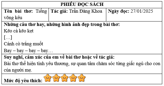 BÀI 6 - THƯ CỦA BỐ SÁCH