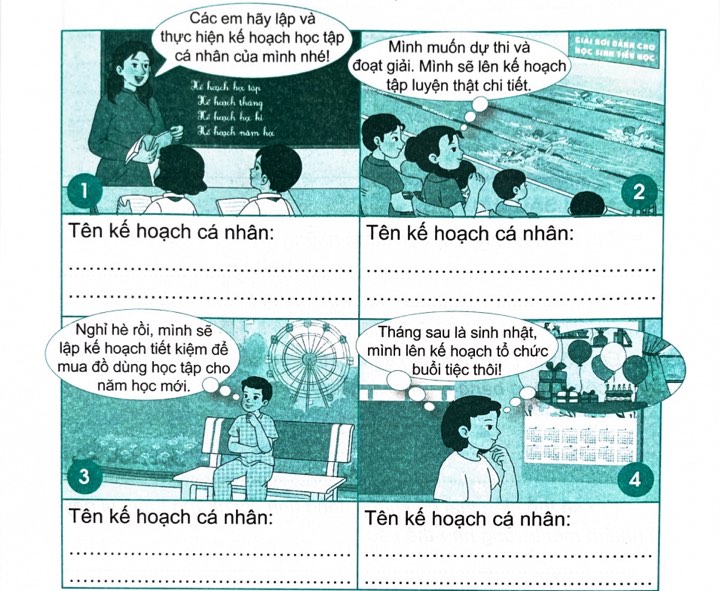 BÀI 9: EM LẬP KẾ HOẠCH CÁ NHÂN