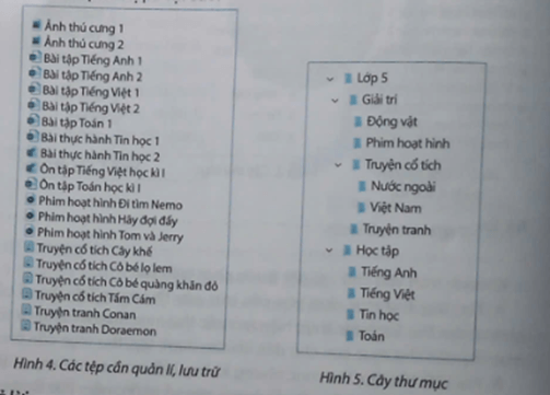BÀI 4: TỔ CHỨC, LƯU TRỮ VÀ TÌM TỆP THƯ MỤC TRONG MÁY TÍNH