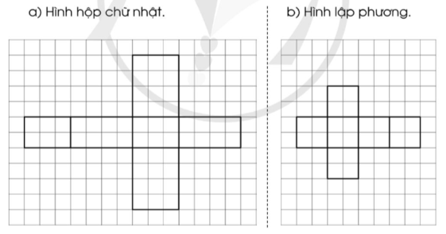 BÀI 59. HÌNH KHAI TRIỂN CỦA HÌNH HỘP CHỮ NHẬT, HÌNH LẬP PHƯƠNG, HÌNH TRỤ