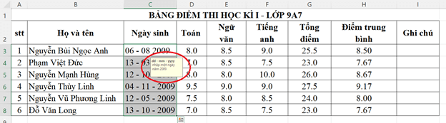 CHỦ ĐỀ E - ỨNG DỤNG TIN HỌC – E3 – SỬ DỤNG BẢNG TÍNH ĐIỆN TỬ NÂNG CAOBÀI 1 – XÁC ĐỊNH DỮ LIỆU NHẬP VÀO BẢNG TÍNH