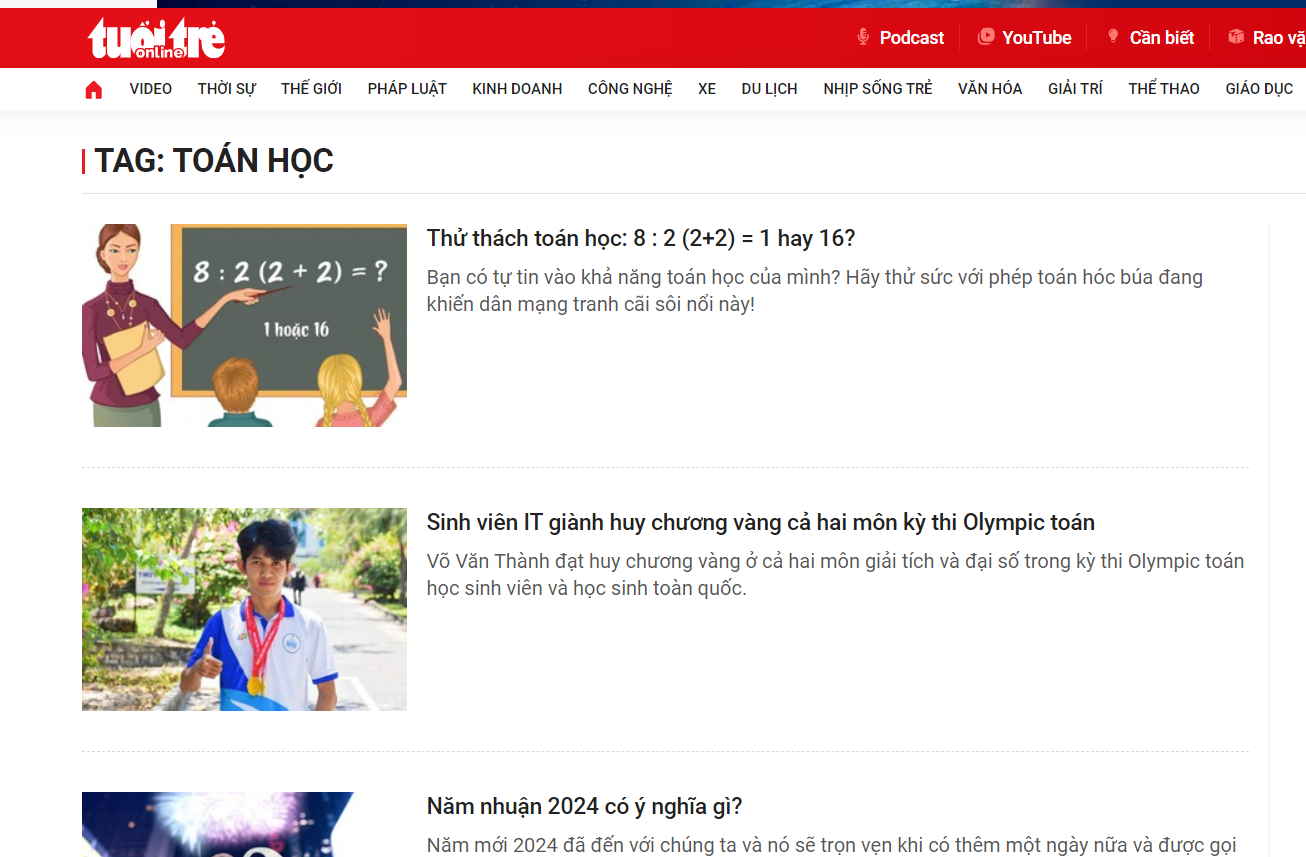 TRẮC NGHIỆM