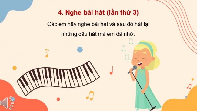 Soạn giáo án điện tử âm nhạc 4 cánh diều Tiết 11: Nghe nhạc: Em yêu giờ học hát; Nhạc cụ: Nhạc cụ thể hiện tiết tấu – Nhạc cụ thể hiện giai điệu