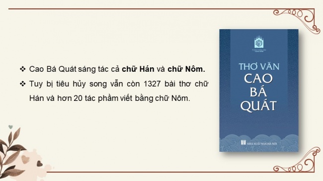 Soạn giáo án điện tử ngữ văn 11 KNTT Bài 4: Dương phụ hành