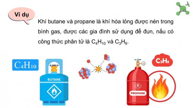 Soạn giáo án điện tử hóa học 11 KNTT Bài 12: Công thức phân tử hợp chất hữu cơ