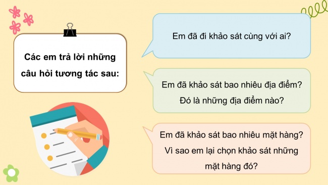 Soạn giáo án điện tử HĐTN 4 cánh diều Tuần 20: Mua sắm thông minh - Hoạt động 3, 4