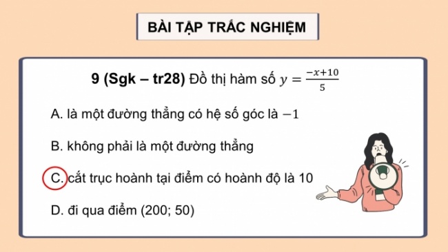 Soạn giáo án điện tử Toán 8 CTST: Bài tập cuối chương 5