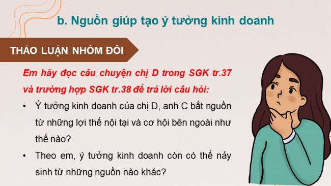 Soạn giáo án điện tử kinh tế pháp luật 11 KNTT Bài 6: Ý tưởng, cơ hội kinh doanh và các năng lực cần thiết của người kinh doanh