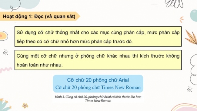 Soạn giáo án điện tử Tin học 8 CTST Bài 10A: Trình bày trang chiếu