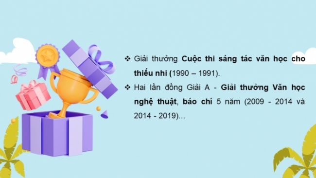 Soạn giáo án điện tử Ngữ văn 8 CTST Bài 7 Đọc 3: Đảo Sơn Ca