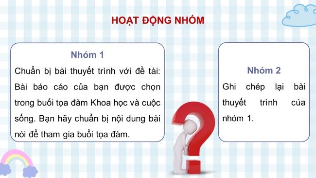 Soạn giáo án điện tử ngữ văn 11 CTST Bài 4: Trình bày kết quả nghiên cứu về một vấn đề tự nhiên hoặc xã hội