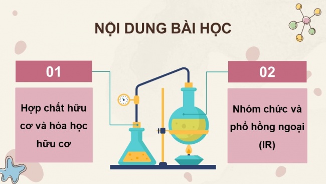 Soạn giáo án điện tử hóa học 11 CTST Bài 8: Hợp chất hữu cơ và hóa học hữu cơ