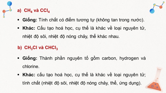 Soạn giáo án điện tử hóa học 11 CTST Bài 11: Cấu tạo hóa học hợp chất hữu cơ