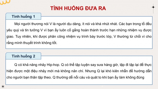 Soạn giáo án điện tử HĐTN 11 CTST bản 2 Chủ đề 1: Tự tin là chính mình (P2)