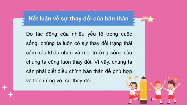 Soạn giáo án điện tử HĐTN 11 CTST bản 1 Chủ đề 2: Tự tin và thích ứng với sự thay đổi (P2)