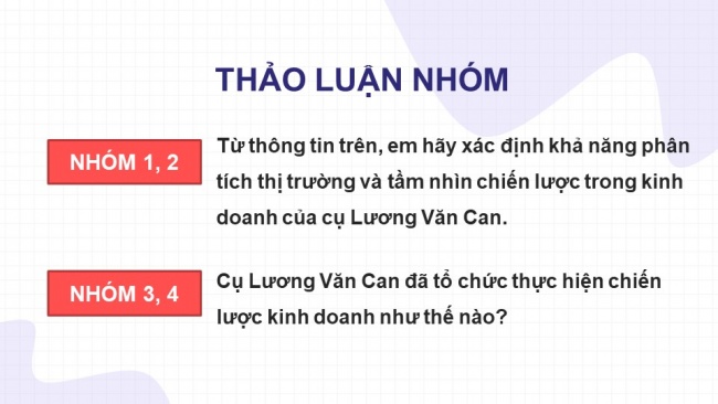 Soạn giáo án điện tử kinh tế pháp luật 11 CTST Bài 7: Năng lực cần thiết của người kinh doanh