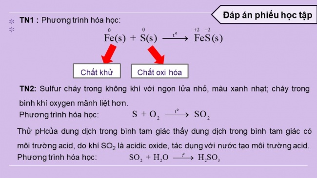 Soạn giáo án điện tử hóa học 11 Cánh diều Bài 6: Sulfur và sulfur dioxide