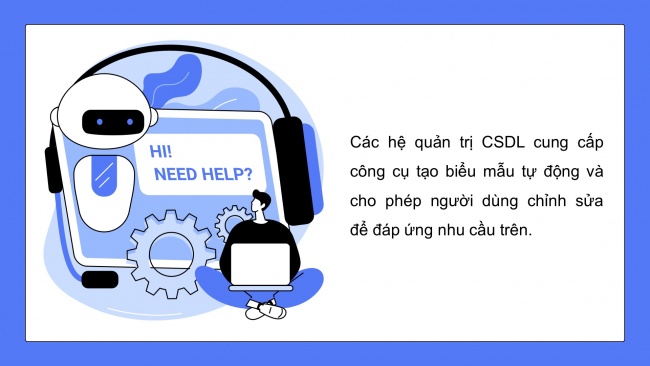 Soạn giáo án điện tử tin học ứng dụng 11 Cánh diều đề F bài 4: Các biểu mẫu cho xem và cập nhật dữ liệu