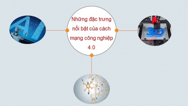 Soạn giáo án điện tử công nghệ cơ khí 11 Cánh diều Bài 13: Cách mạng công nghiệp 4.0 với tự động hóa quá trình sản xuất