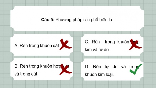 Soạn giáo án điện tử công nghệ cơ khí 11 Cánh diều Ôn tập chủ đề 3