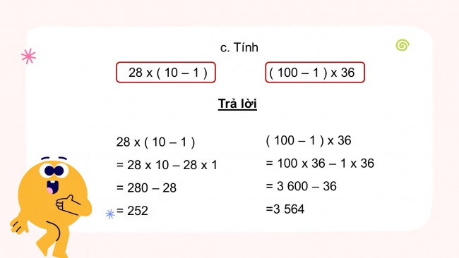 Soạn giáo án điện tử toán 4 cánh diều Bài 35. Luyện tập