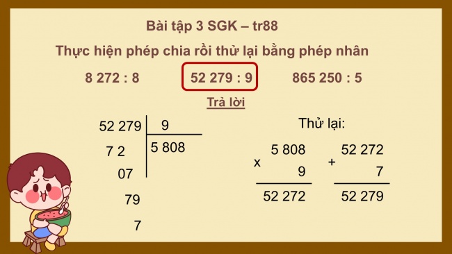 Soạn giáo án điện tử toán 4 cánh diều Bài 38. Chia cho số có một chữ số