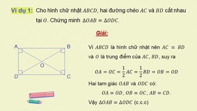 Soạn giáo án điện tử Toán 8 KNTT Bài 13: Hình chữ nhật