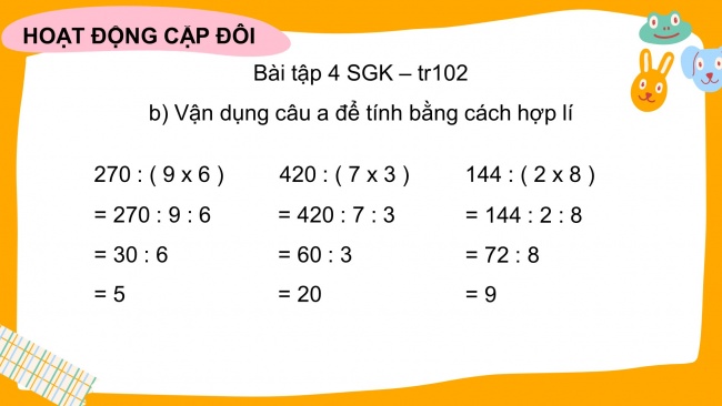 Soạn giáo án điện tử toán 4 cánh diều Bài 46. Luyện tập chung