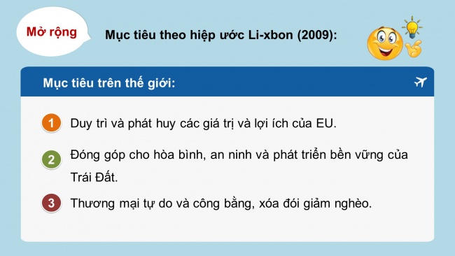 Soạn giáo án điện tử địa lí 11 KNTT Bài 9: Liên minh châu Âu – Một liên kết k