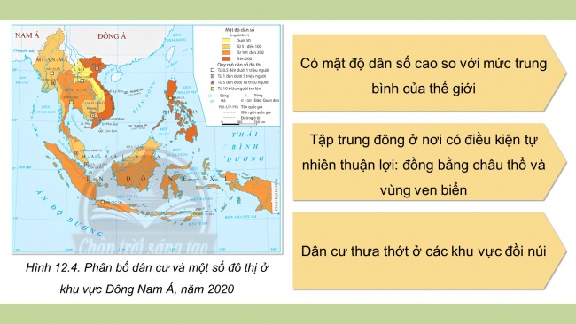 Soạn giáo án điện tử địa lí 11 CTST Bài 12: Tự nhiên, dân cư, xã hội và kinh tế Đông Nam Á (P2)