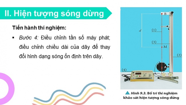 Soạn giáo án điện tử vật lí 11 CTST Bài 9: Sóng dừng