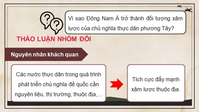 Soạn giáo án điện tử lịch sử 11 CTST Bài 5: Quá trình xâm lược và cai trị của chủ nghĩa thực dân ở Đông Nam Á (P1)