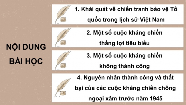 Soạn giáo án điện tử lịch sử 11 CTST Bài 7: Chiến tranh bảo vệ Tổ quốc trong lịch sử Việt Nam (trước năm 1945) (P1)