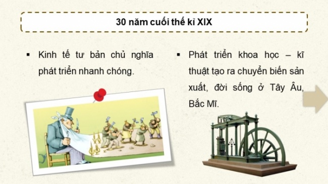 Soạn giáo án điện tử Lịch sử 8 KNTT Bài 10: Sự hình thành chủ nghĩa đế quốc ở các nước Âu - Mỹ (cuối thế kỉ XIX - đầu thế kỉ XX)