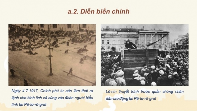 Soạn giáo án điện tử Lịch sử 8 KNTT Bài 12: Chiến tranh thế giới thứ nhất (1914 - 1918) và Cách mạng tháng Mười Nga năm 1917 (P2)