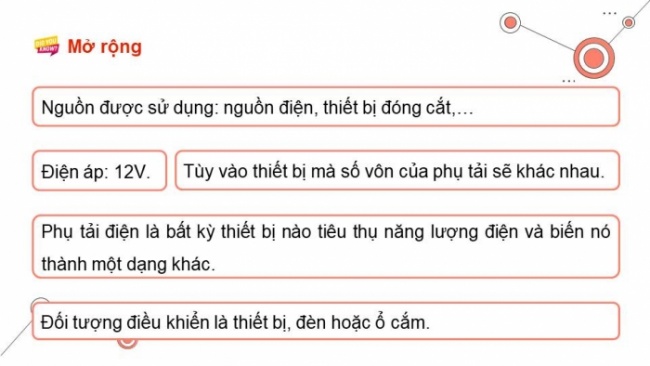 Soạn giáo án điện tử Công nghệ 8 KNTT Bài 16: Mạch điện điều khiển sử dụng mô đun cảm biến (P1)