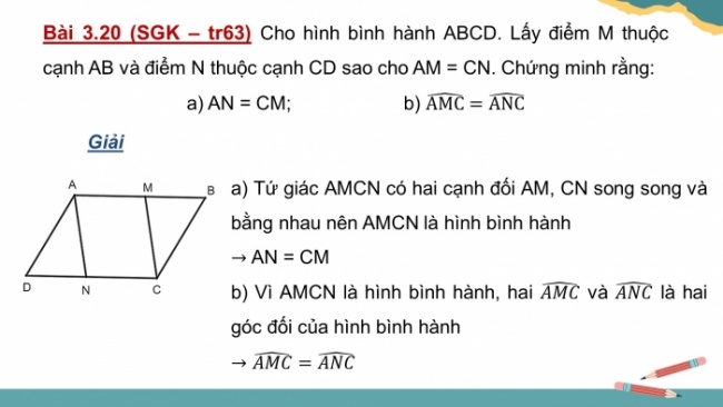 Soạn giáo án điện tử Toán 8 KNTT Bài: Luyện tập chung (tr.62)