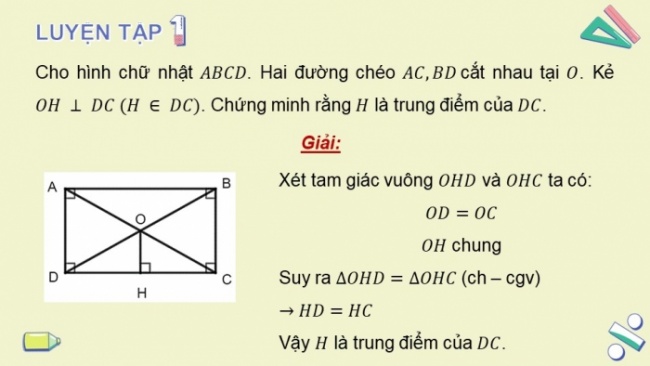 Soạn giáo án điện tử Toán 8 KNTT Bài 13: Hình chữ nhật