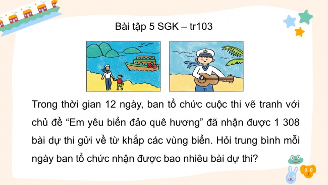 Soạn giáo án điện tử toán 4 cánh diều Bài 46. Luyện tập chung