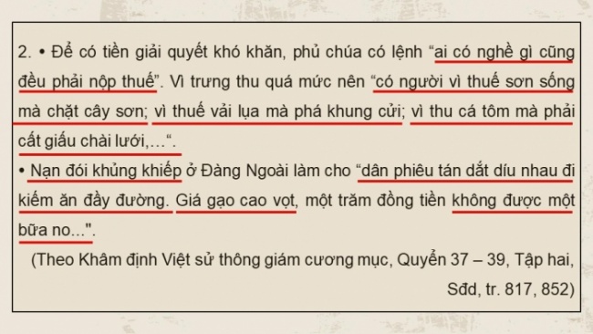 Soạn giáo án điện tử Lịch sử 8 KNTT Bài 7: Khởi nghĩa nông dân ở Đàng Ngoài thế kỉ XVIII