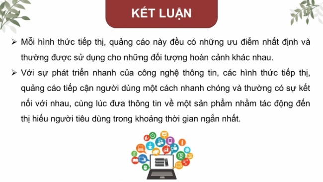 Soạn giáo án điện tử HĐTN 8 KNTT Chủ đề 4 HĐGDTCĐ 1: Người tiêu dùng thông thái (Tiết 1)