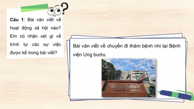 Soạn giáo án điện tử Ngữ văn 8 CTST Bài 4 Viết: Viết bài văn kể lại một hoạt động xã hội