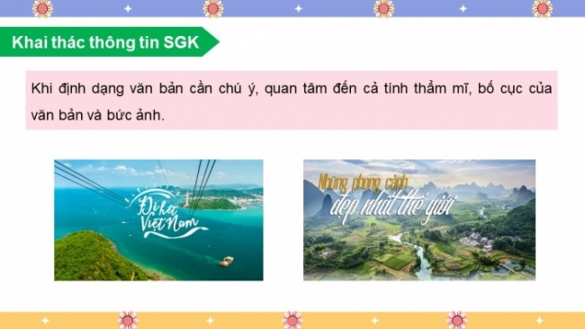 Soạn giáo án điện tử Tin học 8 KNTT Bài 10b: Thêm văn bản, tạo hiệu ứng cho ảnh