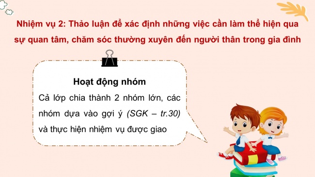 Soạn giáo án điện tử HĐTN 11 KNTT Chủ đề 4: Trắc nghiệm với gia đình - Hoạt động 1,2,3