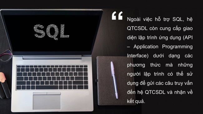 Soạn giáo án điện tử Khoa học máy tính 11 KNTT Bài 14: SQL - ngôn ngữ truy vấn có cấu trúc